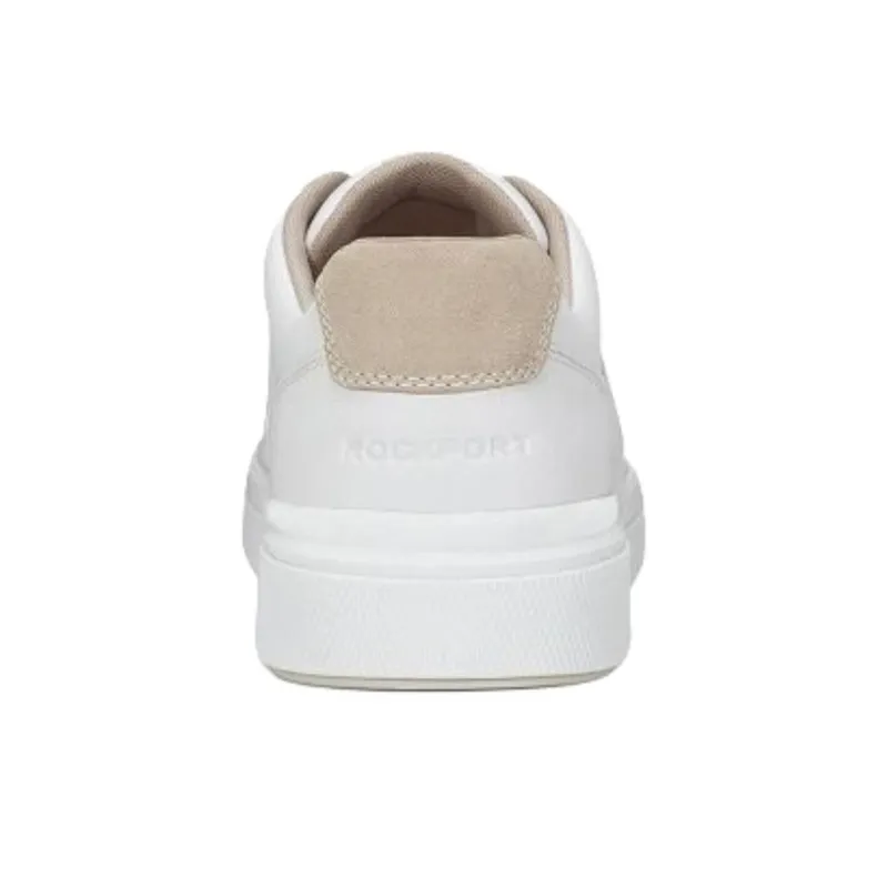 ROCKPORT TARQUIN Abrasion Resistant Low Top Skateboard Shoes Men's White-3