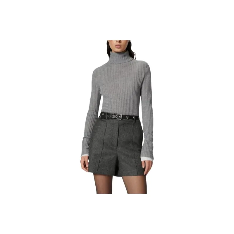 PINKO Kanaani Roll Neck Ribbed Jumper-2