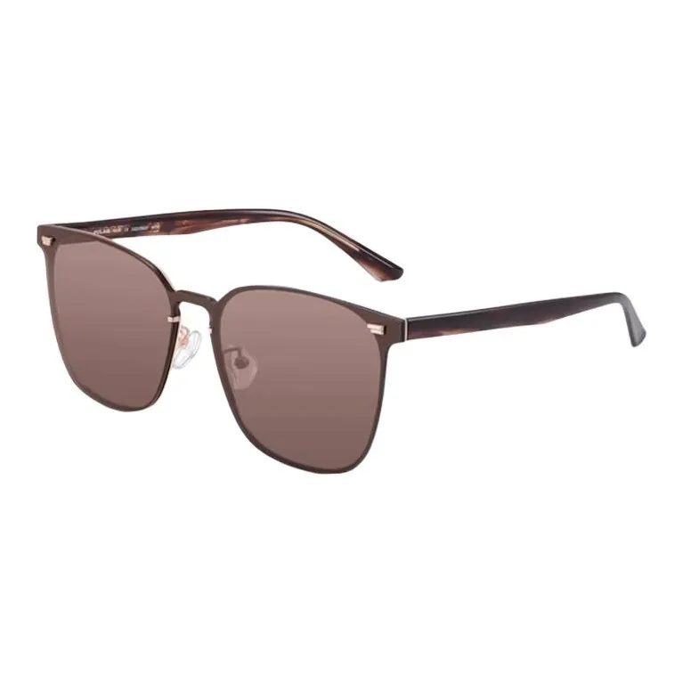 PULAIS Plate Frame Square Sunglasses Unisex Multicolor-4