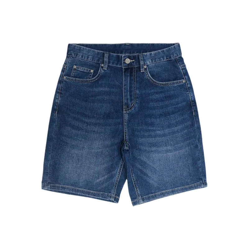 DANIUCHUANSHUO Denim Shorts Men's Blue-0