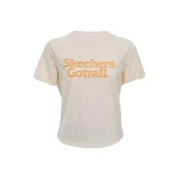 Skechers Regular T Shirt Women's Ecru 00V7