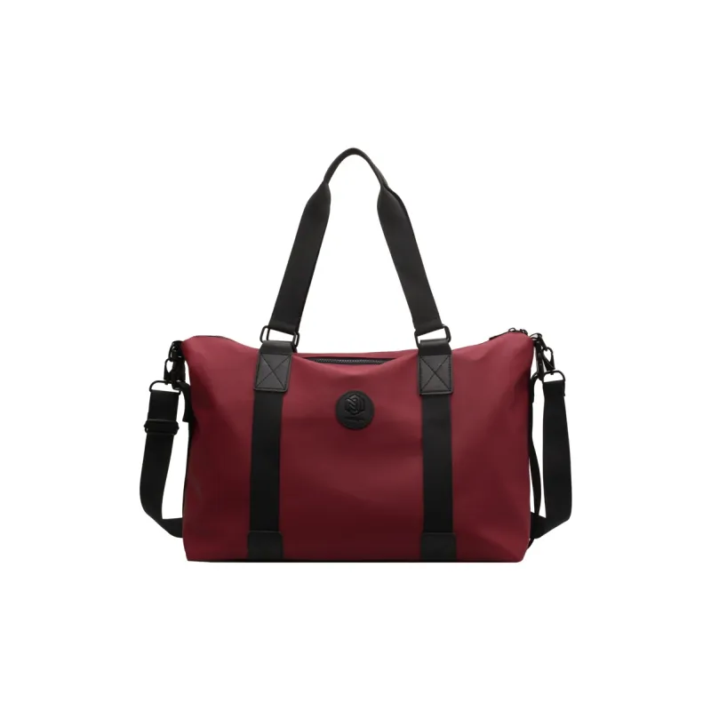 BUBM Fabric Travel Bag Unisex Black Gray Blue/Pink/Burgundy-12