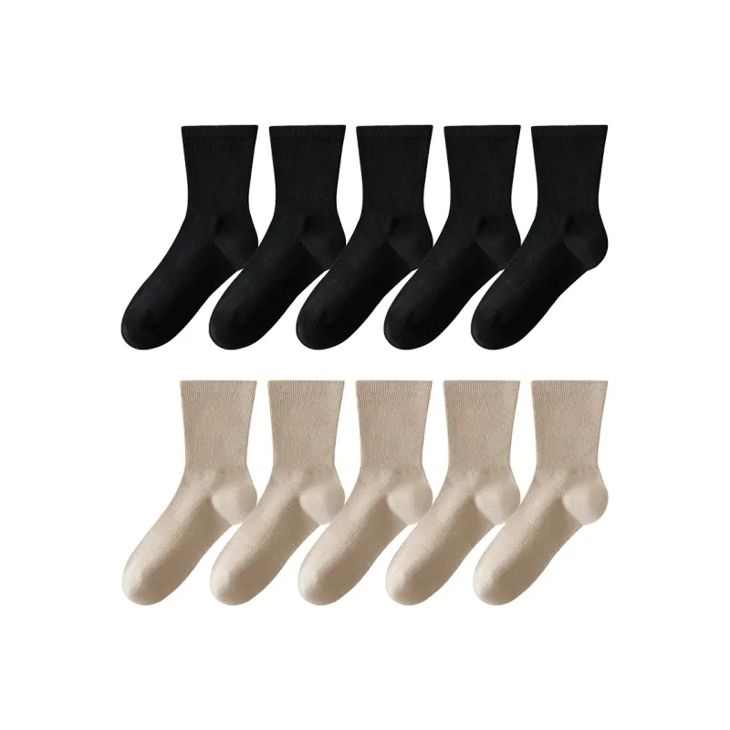 H YXIANG Knee High Socks Women's Combo Set-9