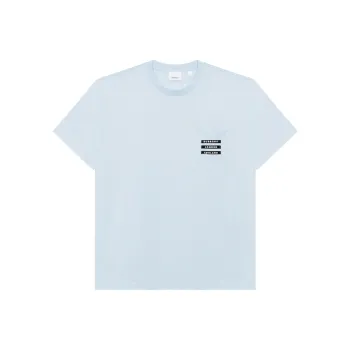 Burberry T Shirt Men's Light Blue
