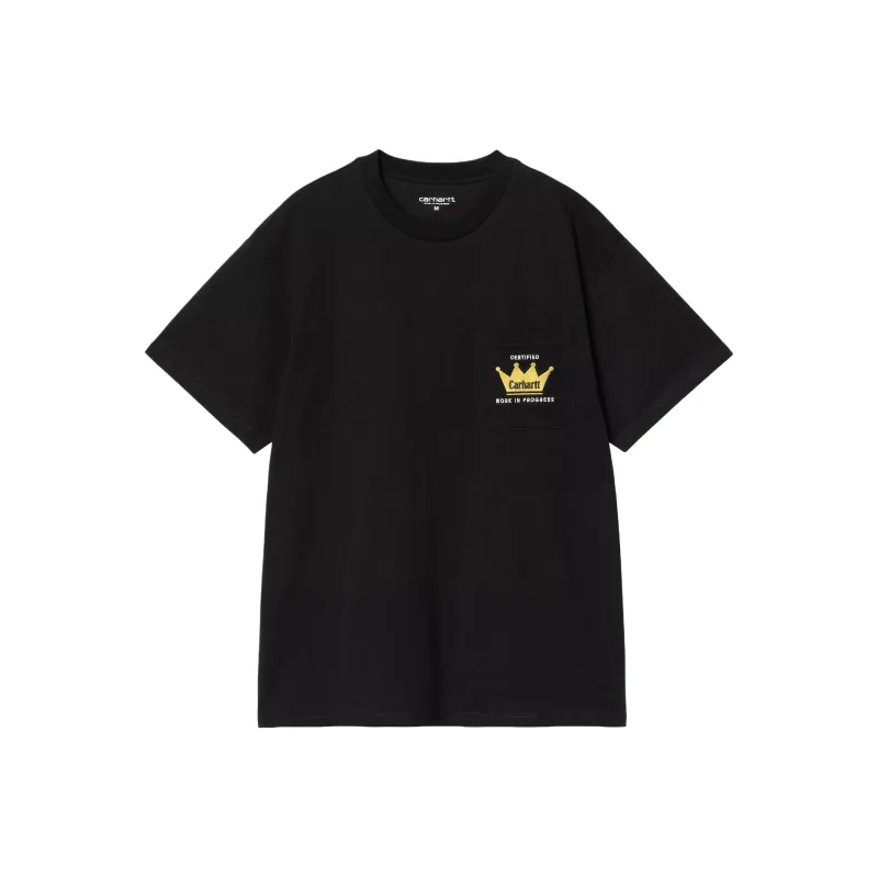 Carhartt WIP S/S Pocket T Shirt Men's Black-0