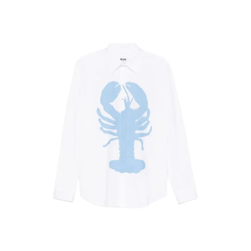 MSGM Printed T shirt-0