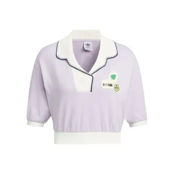 Adidas Originals Polo Shirt Women's Purple
