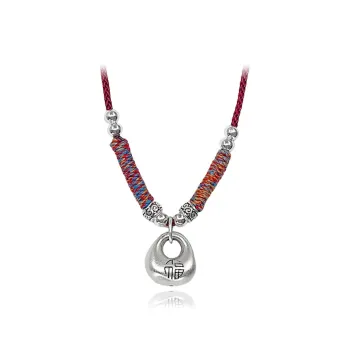 CUTE DAME Sterling Silver Necklaces Unisex