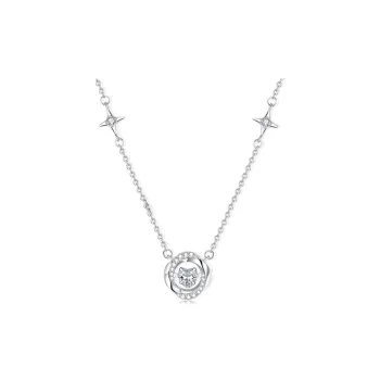 MISS TOOYA Sterling Silver Necklaces Women's