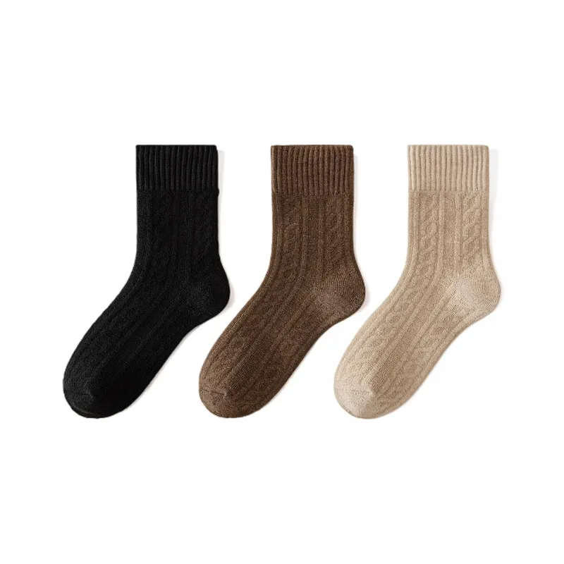 H YXIANG Mid Calf Socks Women's Combo Set-6