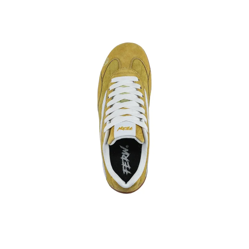 FERW Coverage Slip Resistant And Abrasion Resistant Low Top Skateboard Shoes Unisex Lemon-3