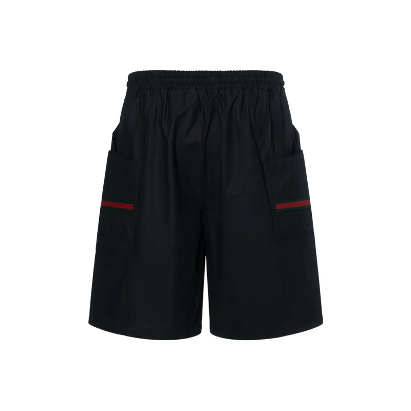 GUCCI Web embellished Knee length Shorts-1
