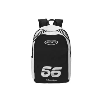 SRRW Polyester Backpack Unisex Black