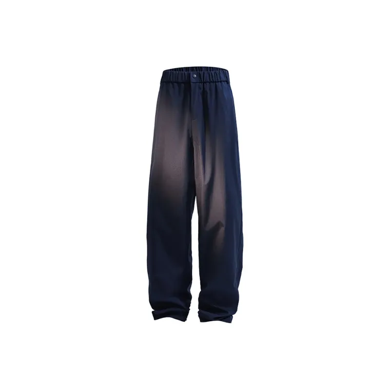 DARK HORSE Casual Pants Unisex Navy Blue-0