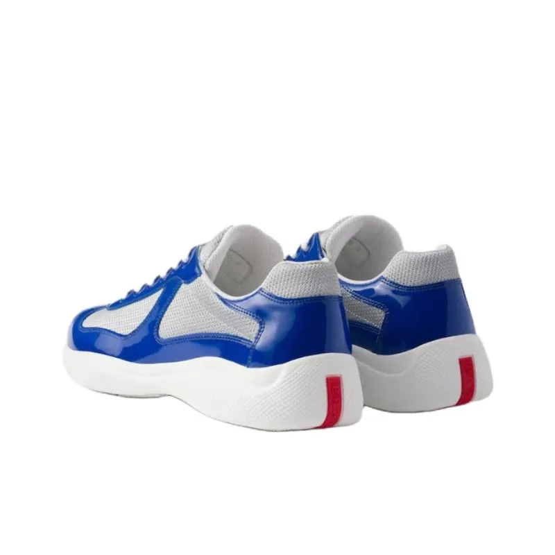 PRADA America's Cup Low Top Casual Shoes Men's Blue-3
