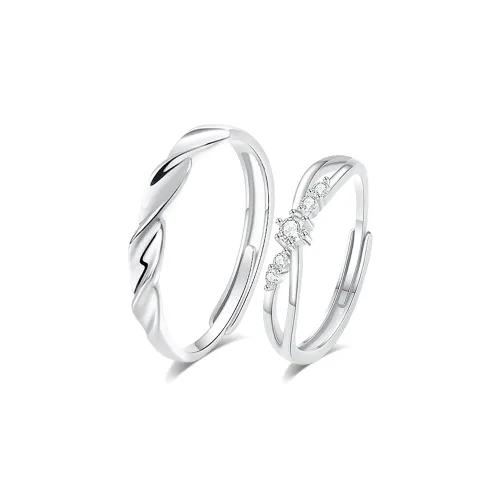 MISS TOOYA S999 Fine Silver Rings Unisex