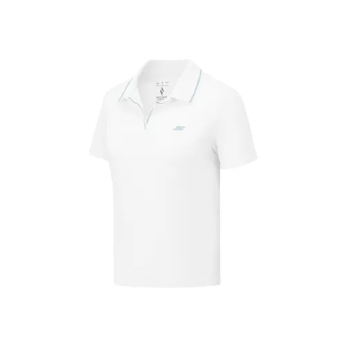 Skechers Basic Sports Series Polo Shirt Women's Bright White/0019