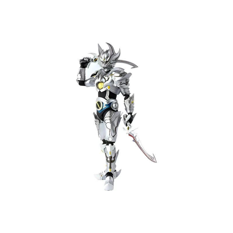BANDAI S.H. Figuarts Garo  The Beast Flame Engraving Silver Tooth Knight Scale Figures-0