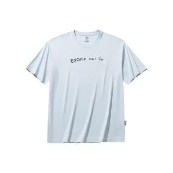 Anta x HAIBAOKANKAN,LIANMINGKUAN Life Collection Sports Life Collection T Shirt Unisex Light Bright Blue