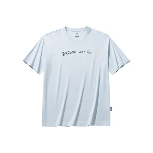 Anta x HAIBAOKANKAN,LIANMINGKUAN Life Collection Sports Life Collection T Shirt Unisex Light Bright Blue