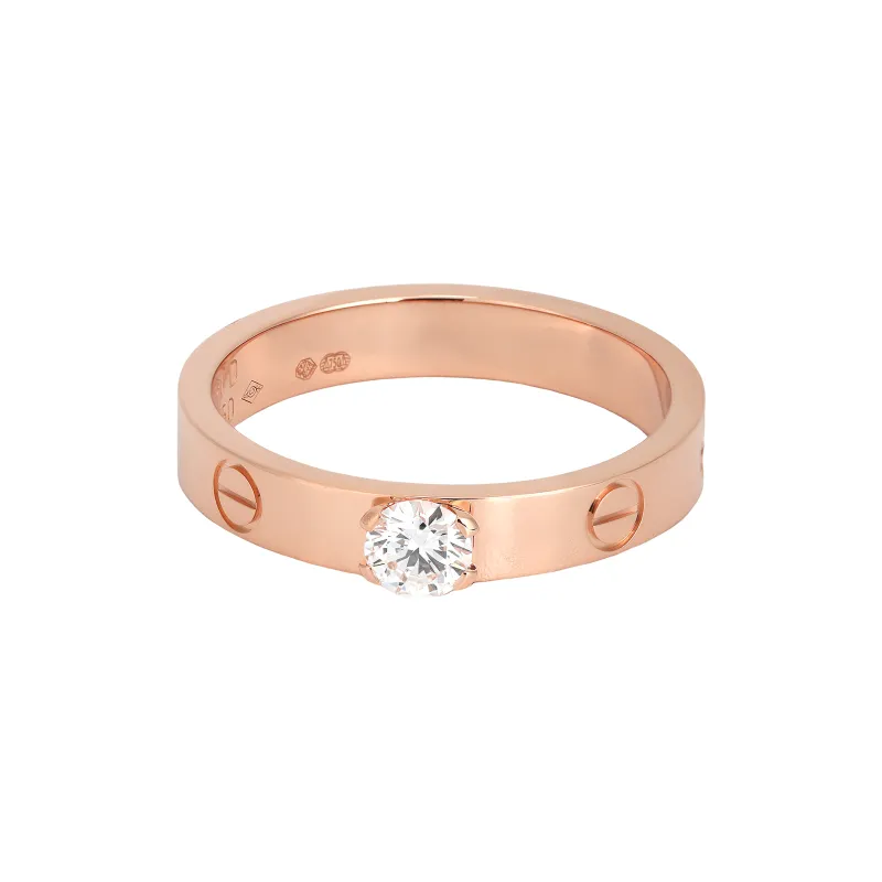 CARTIER 18K Gold Rings Women's Rose Gold-0