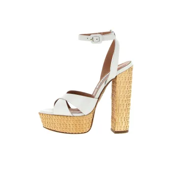 AQUAZZURA Sunseeker One Strap Sandals 14cm Women's White