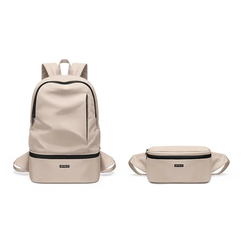 POLO Fabric Backpack Regular Unisex Multicolor-4