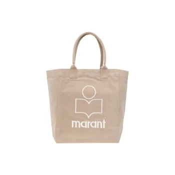 ISABEL MARANT Yenky Logo Embroidered Tote Bag