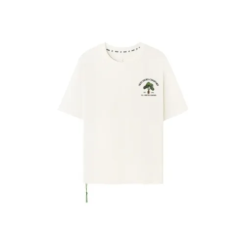Skechers T Shirt Men's Marshmallow White 0074