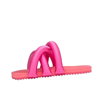 YUME YUME Rubber Sole Slip Resistant Slide Slippers Women's Pink