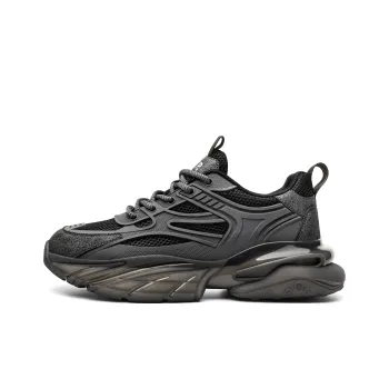 JEEP SPIRIT Low Top Chunky Sneakers Men's Volcanic Gray