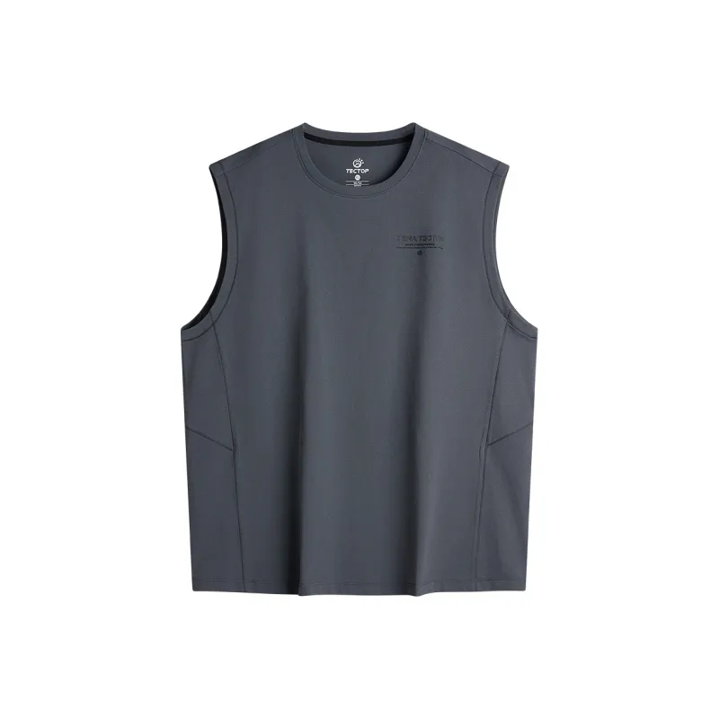 Tectop Tank Top Unisex Cloud Ink Black-4
