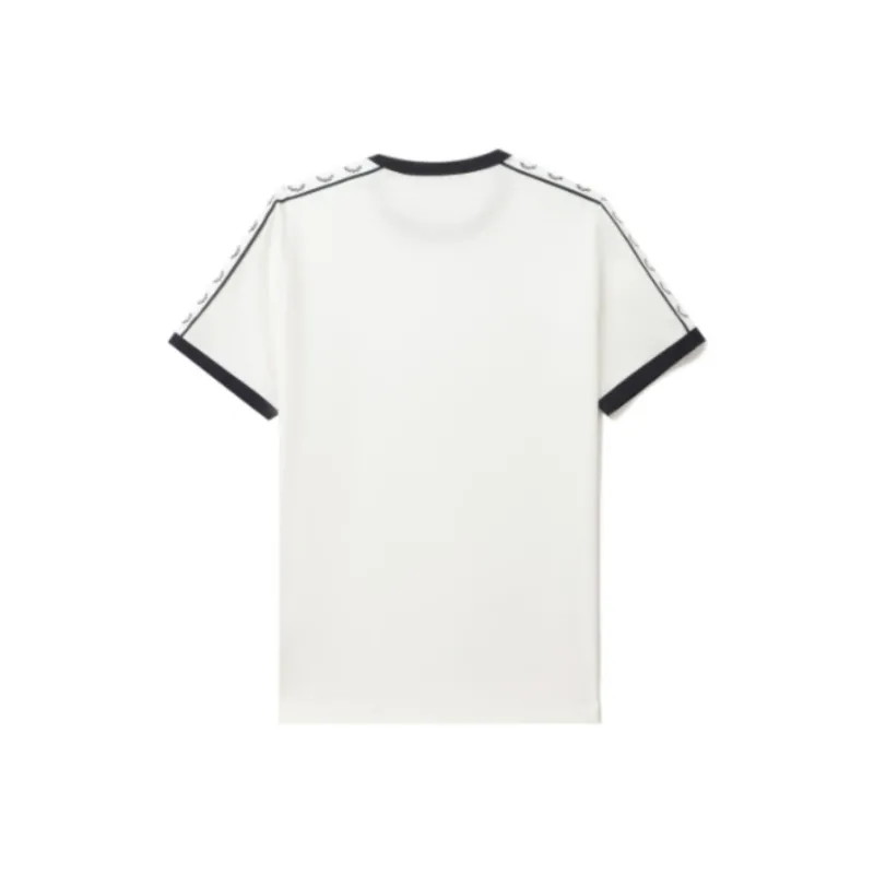 FRED PERRY Embroidered logo Crew neck T shirt-2