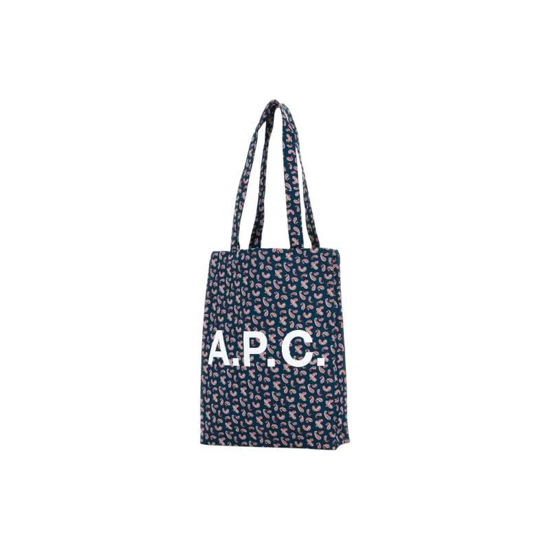 A.P.C Lou All Over Printed Tote Bag-1