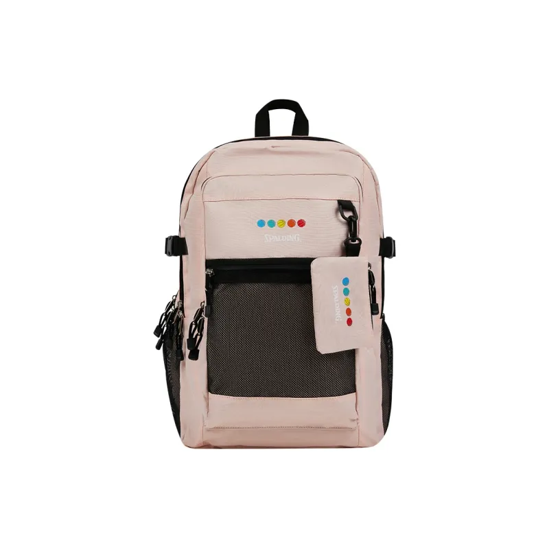 SPALDING Polyester Backpack Regular Unisex Pink-0
