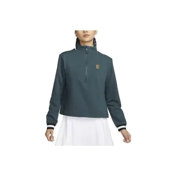 Nike Dri Fit Sweatshirt Women's Dark Green