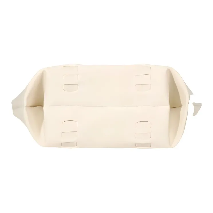 ISSEY MIYAKE Polyester Tote Bag, Shopping Bag, Handbag Women's White-3