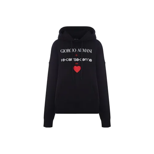 GIORGIO ARMANI Sweatshirts Women's Black
