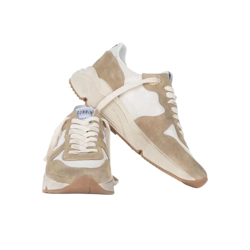 Golden Goose Running Sole Low Top Casual Shoes Women's Brown-3