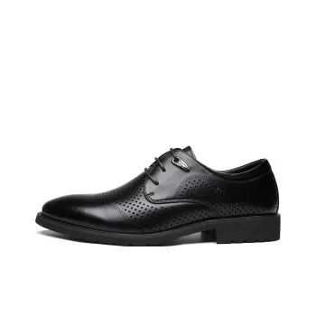 HAPPY DINO Men's Casual Shoes Men Low Top Black