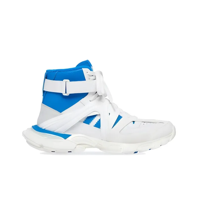 Balenciaga X Adidas Originals Track Forum Sneakers 'White Blue'-1