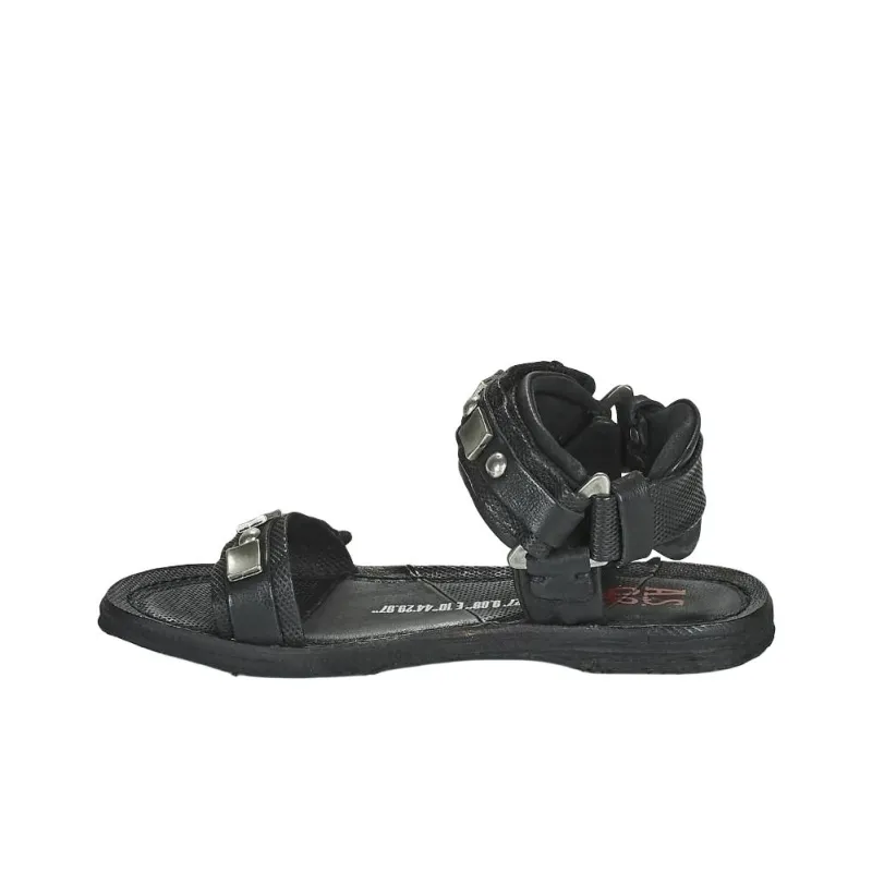 AirStep RAMOS TRECK One Strap Sandals Women's Black-0