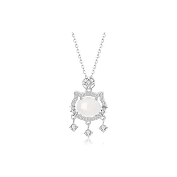 MOLADY Chalcedony Necklaces Women's