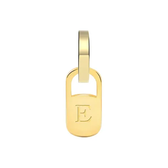 ANNAYA Letter Plate Pendants Unisex-6
