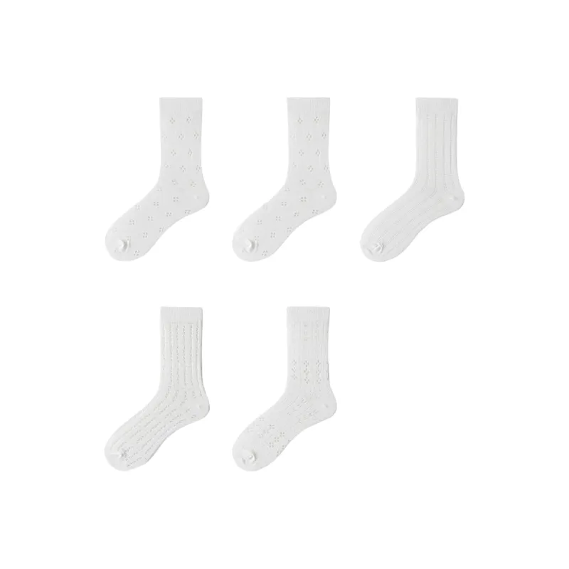 H YXIANG Mid Calf Socks Women's Combo Set-28
