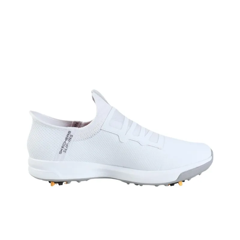 Skechers Go Golf Collection Anti Slip Wear Resistant Low Top Golf Shoes Men's White-1