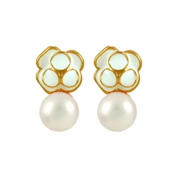 Taste The Color Pearl Earrings Women's