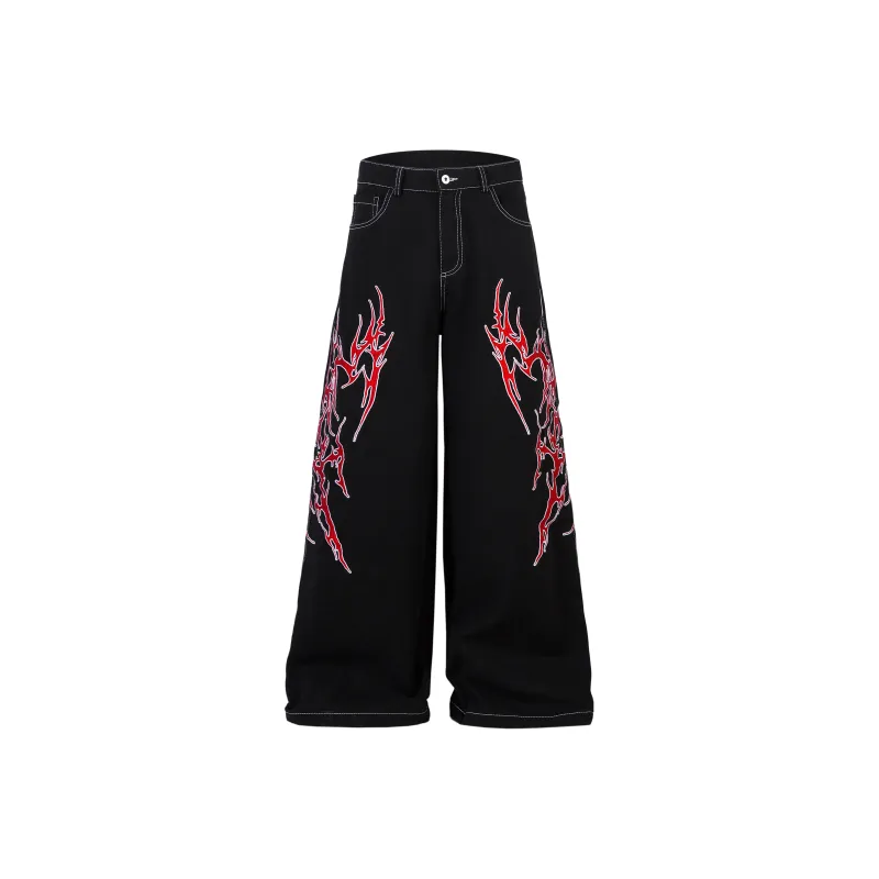 TREND ST Jeans Unisex Black-0