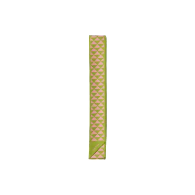 PRADA Silk, Twill Silk Scarves Unisex Green-1