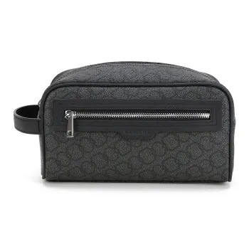 CANUDILO Artificial Leather Handbag Men's Black